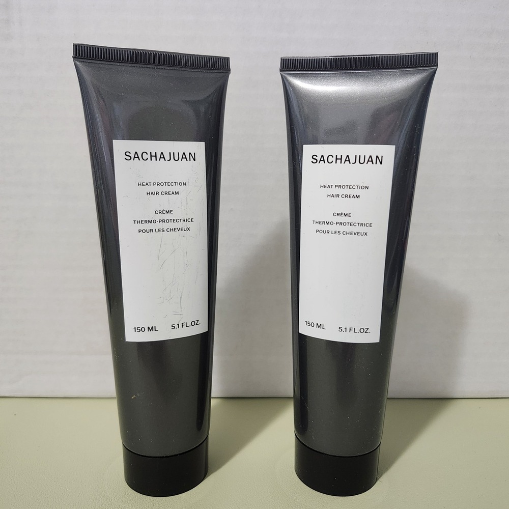 (Lot of 2) Sachajuan Heat Protection Hair Cream 150 ml/5.1 Oz  $39 MSRP
